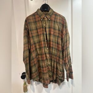 Ralph Lauren BLAKE Plaid Button Up - XL